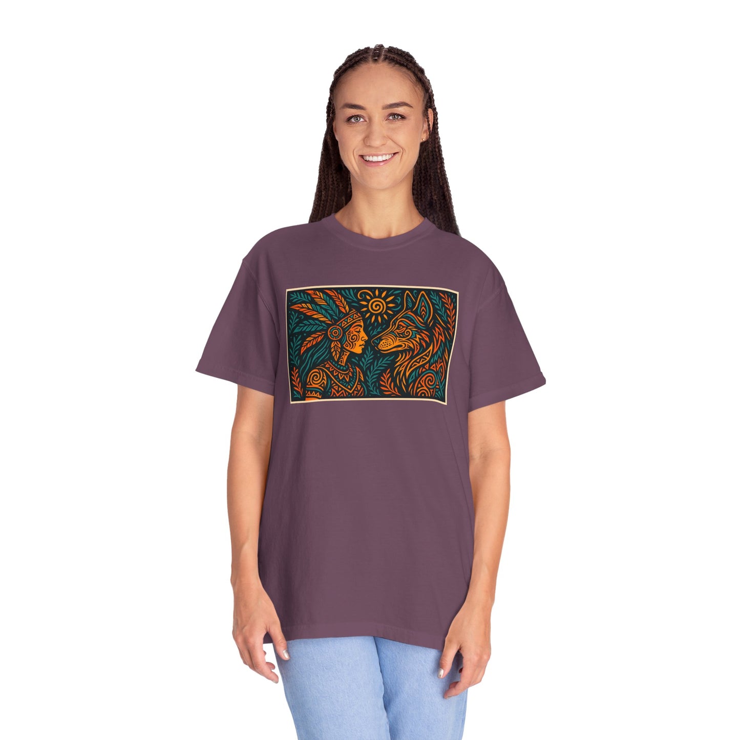 Nature-Inspired Unisex T-Shirt, Boho Casual Tee, Gift for Nature Lovers, Eco-Friendly Apparel, Stylish Everyday Top