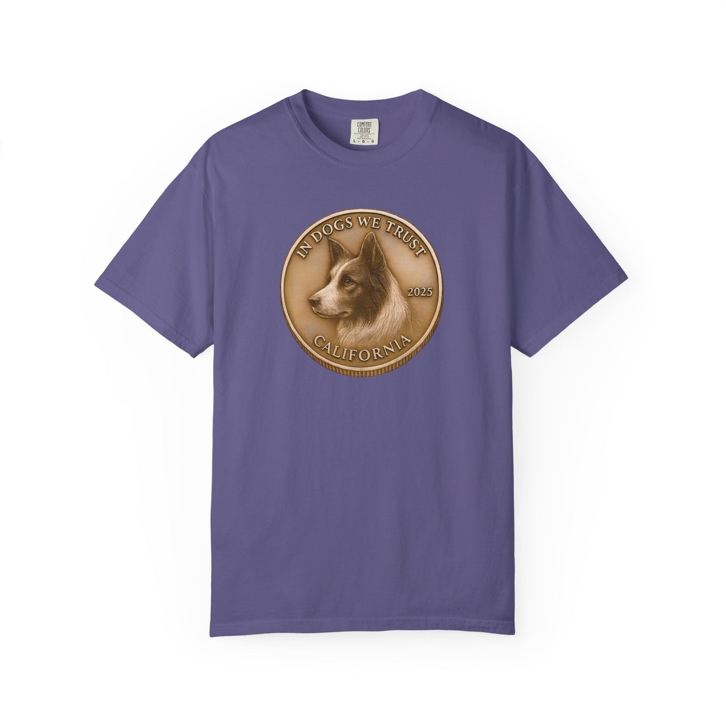 California State Coin T-Shirt Collection - Proud Dog Breed Illustrations