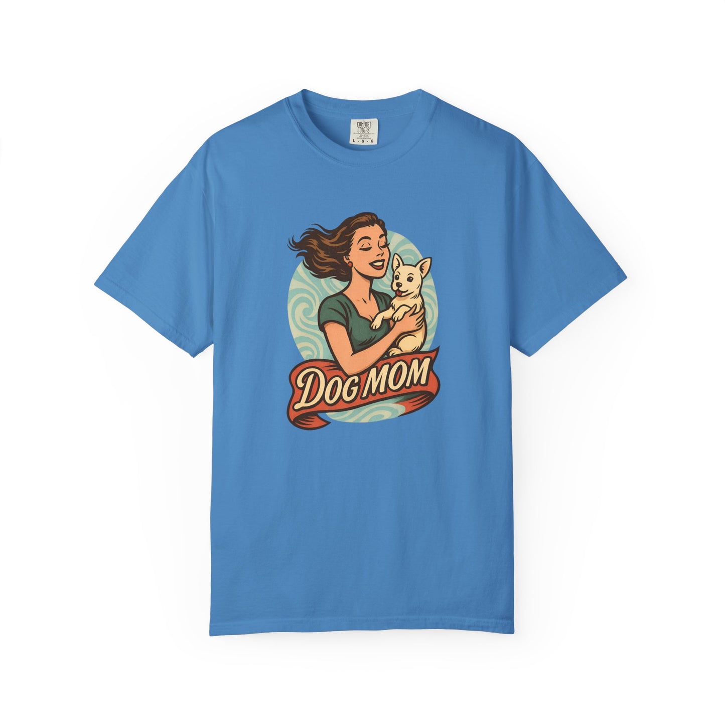Dog Mom T-Shirt, Unisex Tee for Pet Lovers, Gift for Dog Owners, Casual Wear, Animal Lover Apparel