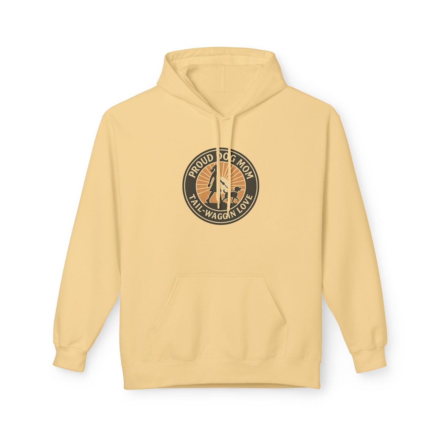 Hoodie for Dog Moms - Unisex Midweight Softstyle Fleece Hoodie