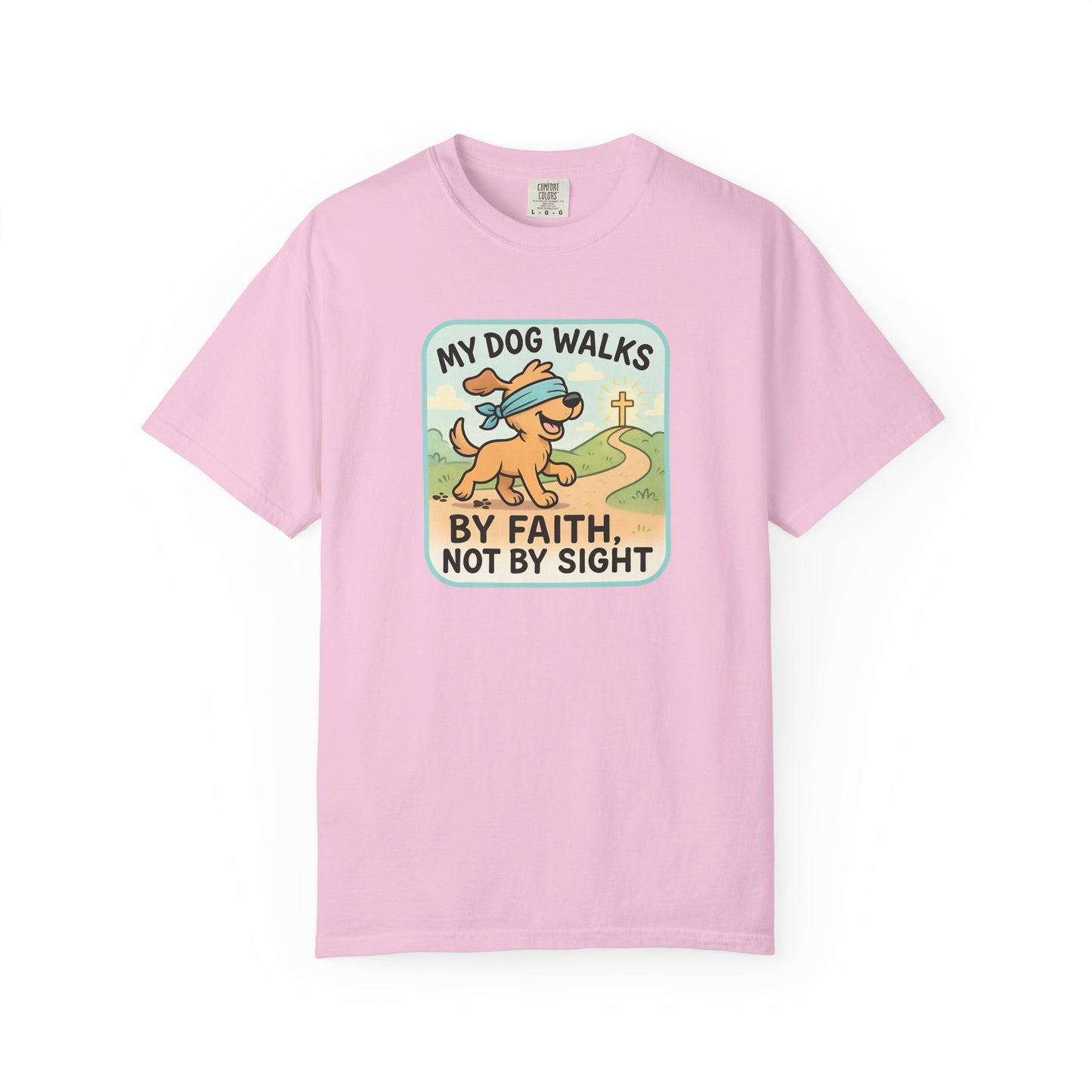 Faith-Inspired Dog Lover T-Shirt, Pet Owner Gifts, Cute Dog Apparel, Faith and Pets Merchandise, Casual Summer Wear