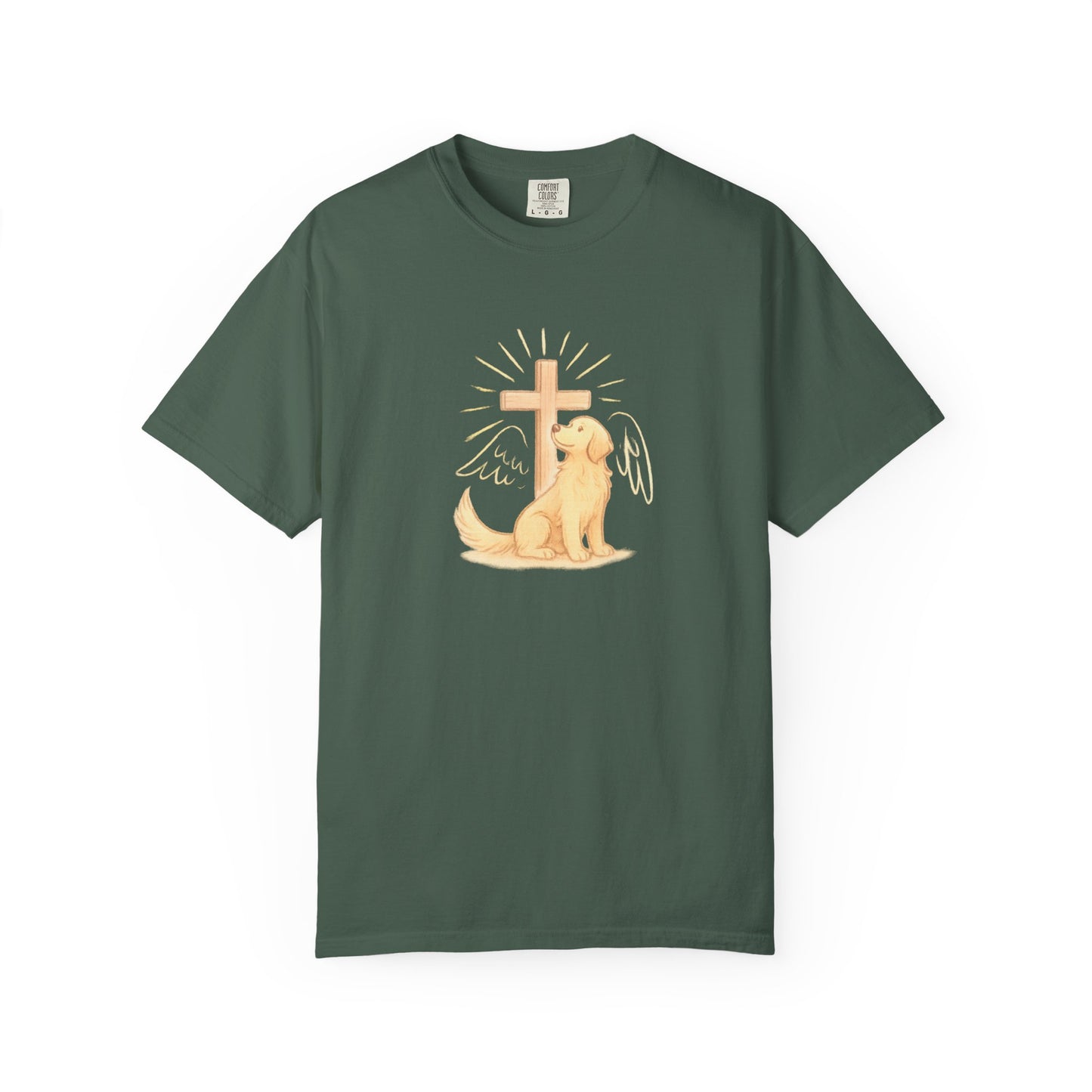 Dog-Inspired Faith T-Shirt, Unisex T-Shirt, Christian Apparel, Pet Lover Gift, Casual Wear, Memorial Shirt