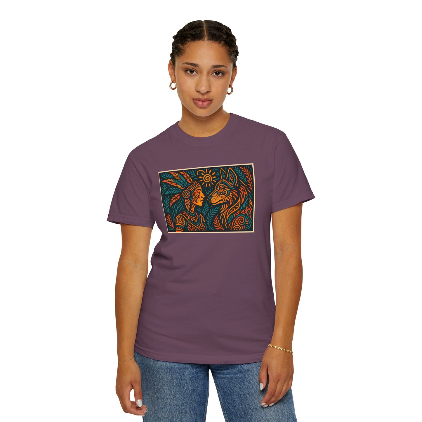 Nature-Inspired Unisex T-Shirt, Boho Casual Tee, Gift for Nature Lovers, Eco-Friendly Apparel, Stylish Everyday Top