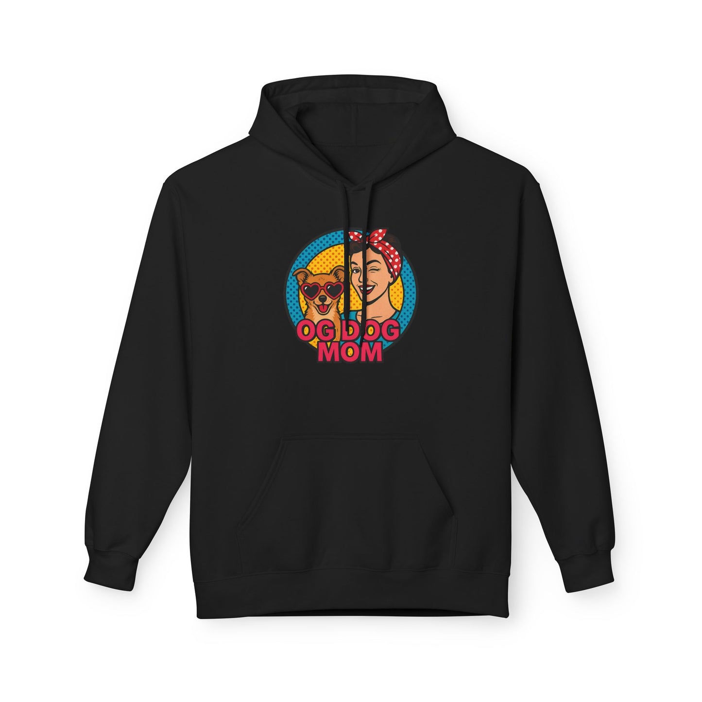 Hoodie for Dog Moms - Unisex Midweight Softstyle Fleece Hoodie
