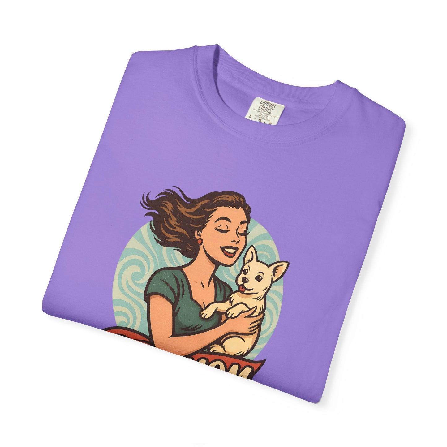 Dog Mom T-Shirt, Unisex Tee for Pet Lovers, Gift for Dog Owners, Casual Wear, Animal Lover Apparel
