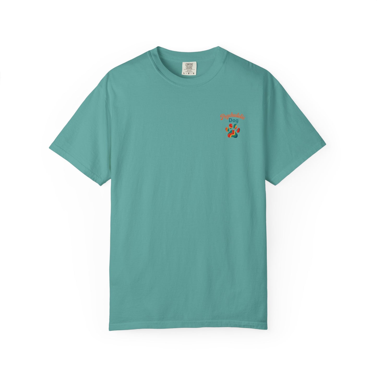 Psychedelic Dog T-Shirt - Jimi Hendrix Fun Humorous Design for Men and Women