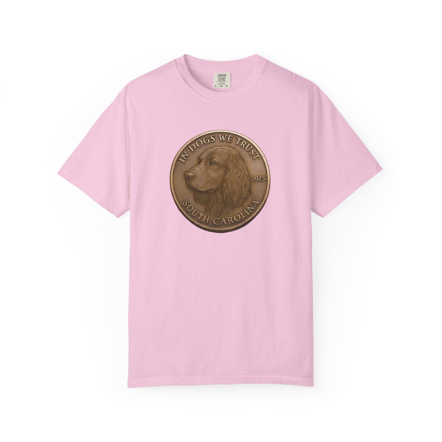 South Carolina State Coin T-Shirt Collection - Proud Dog Breed Illustrations