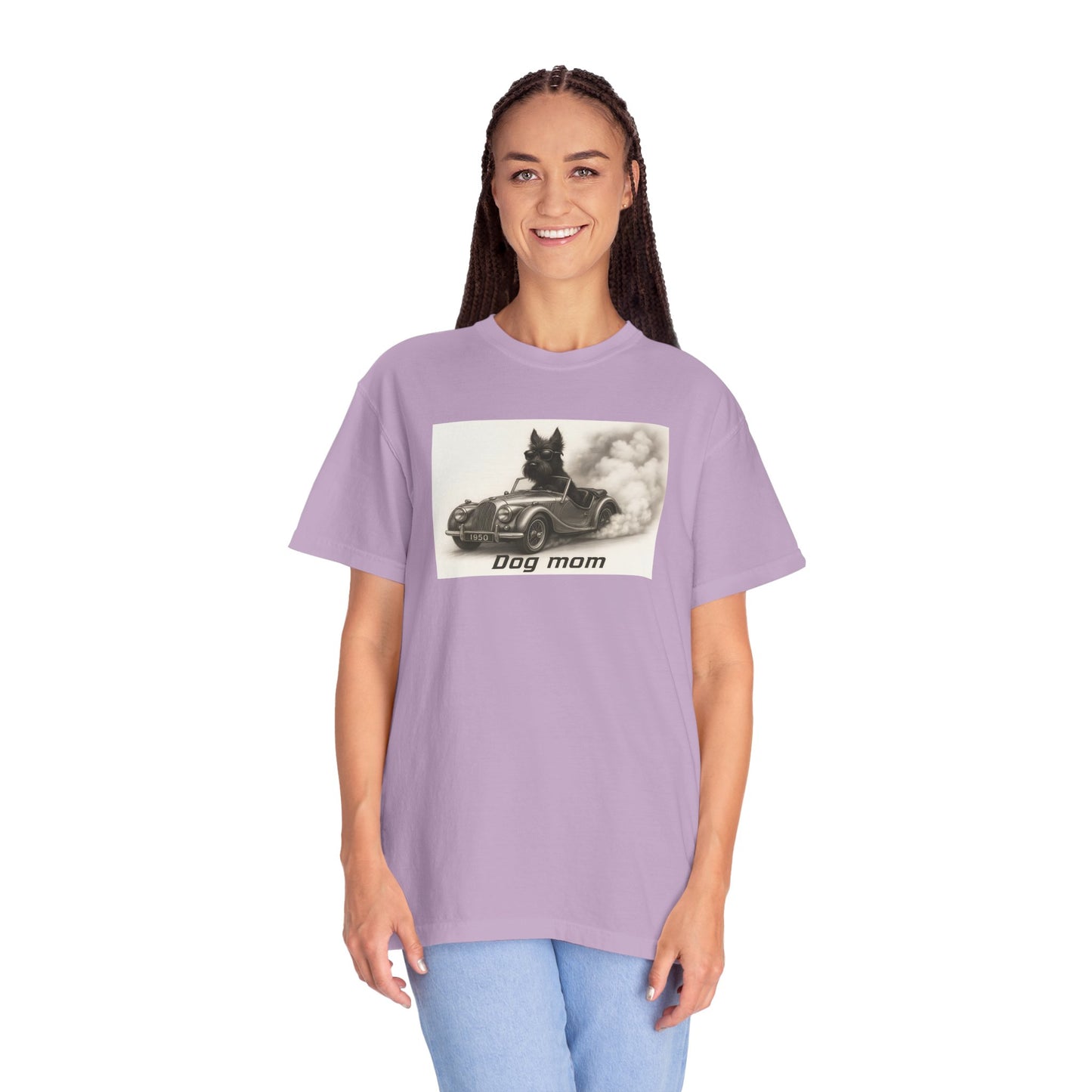 Dog Mom - Scottish Terrier - “Cool Dogs in Cool Cars” T-Shirt Collection! 🐶🚗