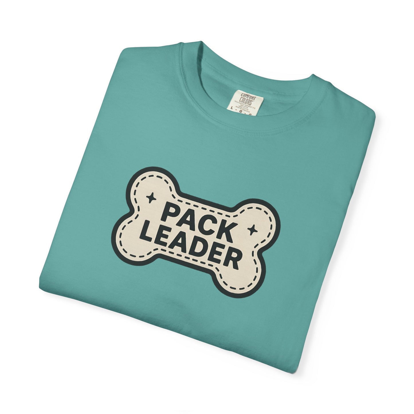 Pack Leader Unisex Garment-Dyed T-Shirt | Funny Dog Owner Gift, Pet Lover Tee, Casual Wear, Dog Mom, Animal Rescue Apparel