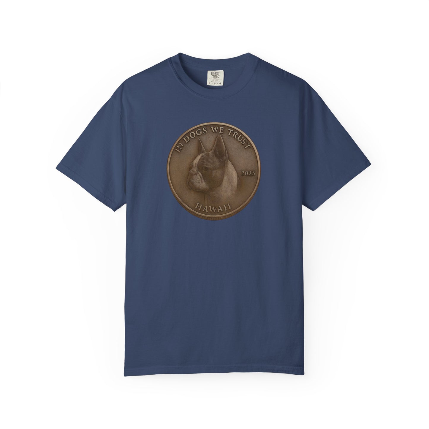 Hawaii State Coin T-Shirt Collection - Proud Dog Breed Illustrations