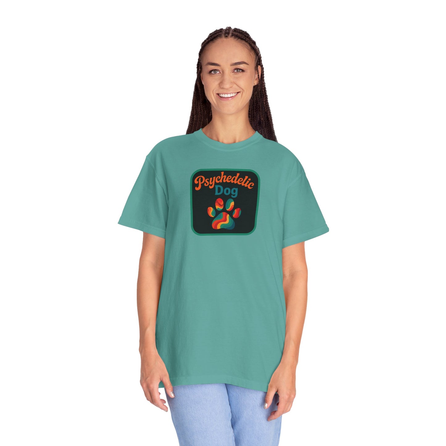 Psychedelic Dog T-shirt
