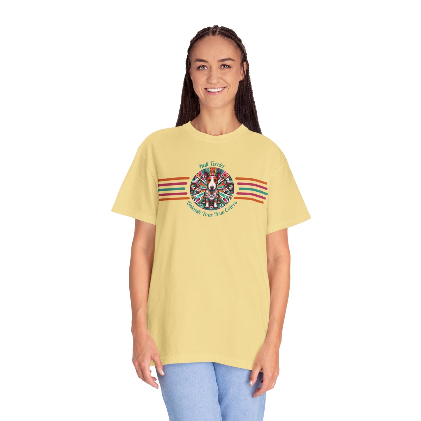 Bull Terrier - "Unleash Your True Colors" Graphic Tee