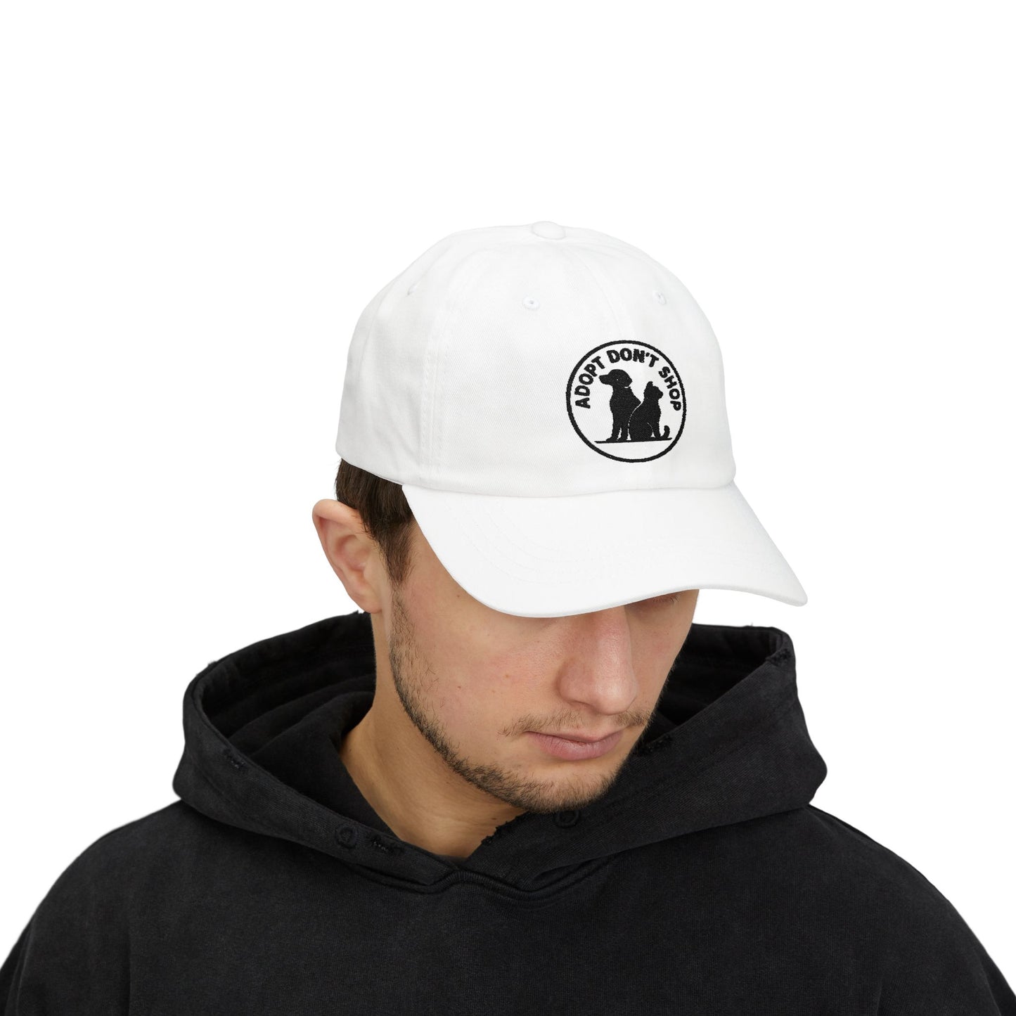 Adopt Don't Shop Dad Cap for Everyday Style, Casual Hat for Dads, Father's Day Gift, Outdoor Adventures, Relaxed Summer Look