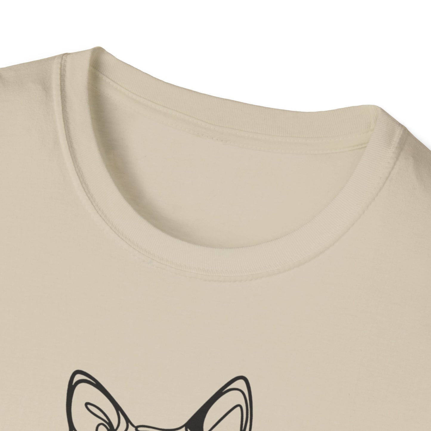 🖤 True Grit – Blue Heeler Line Art Tee