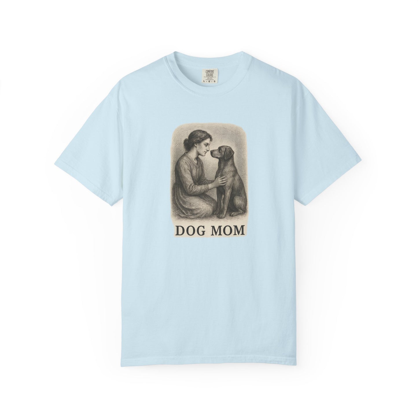 Dog Mom Unisex T-Shirt, Cozy Gift for Pet Lovers, Vintage Style Tee, Cute Dog Owner Shirt, Ideal for Birthdays and Holidays