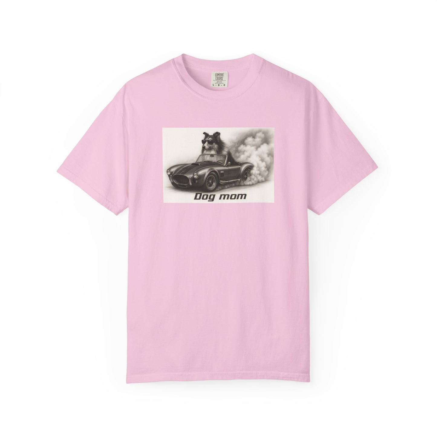 Dog Mom - Collie - “Cool Dogs in Cool Cars” T-Shirt Collection! 🐶🚗