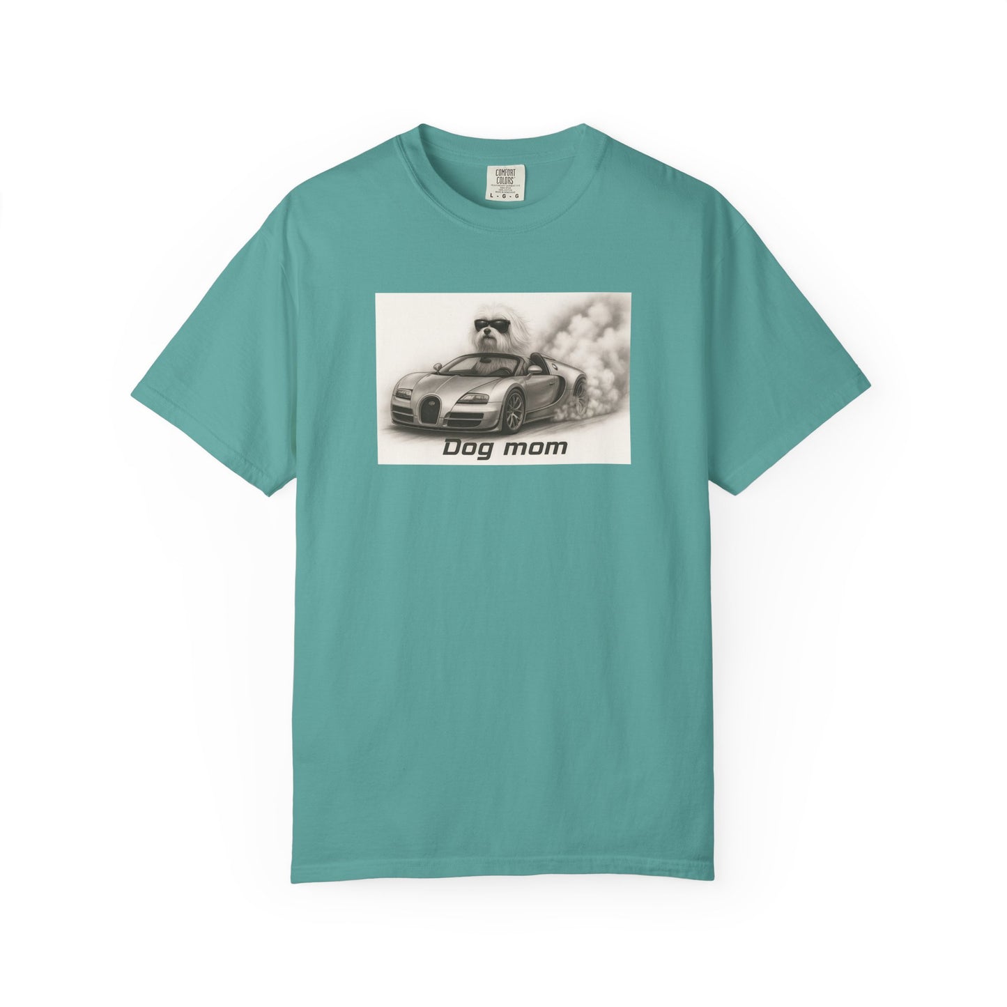 Dog Mom - Maltese Terrier - “Cool Dogs in Cool Cars” T-Shirt Collection! 🐶🚗