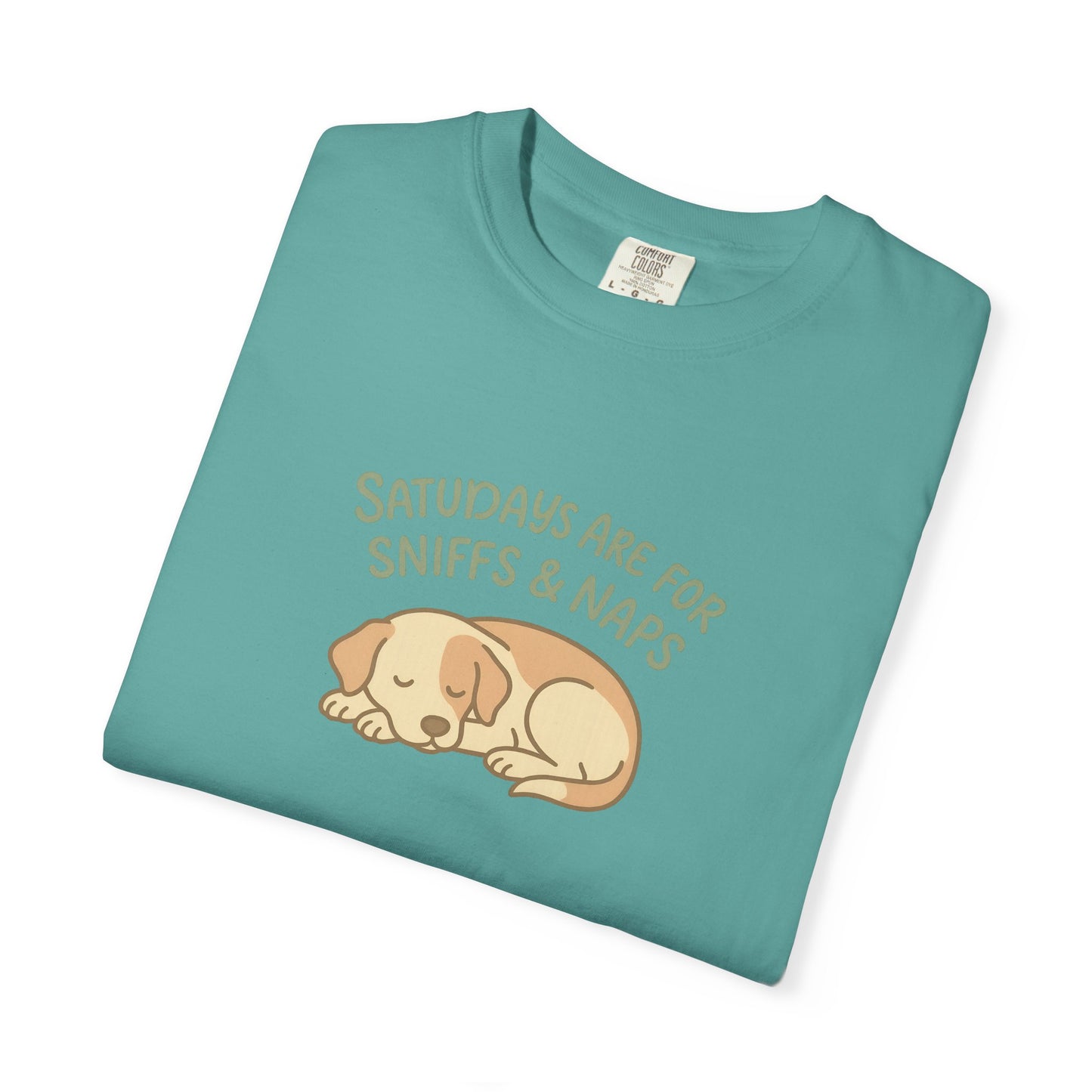 Saturdays are for naps Dog Dad T-Shirt