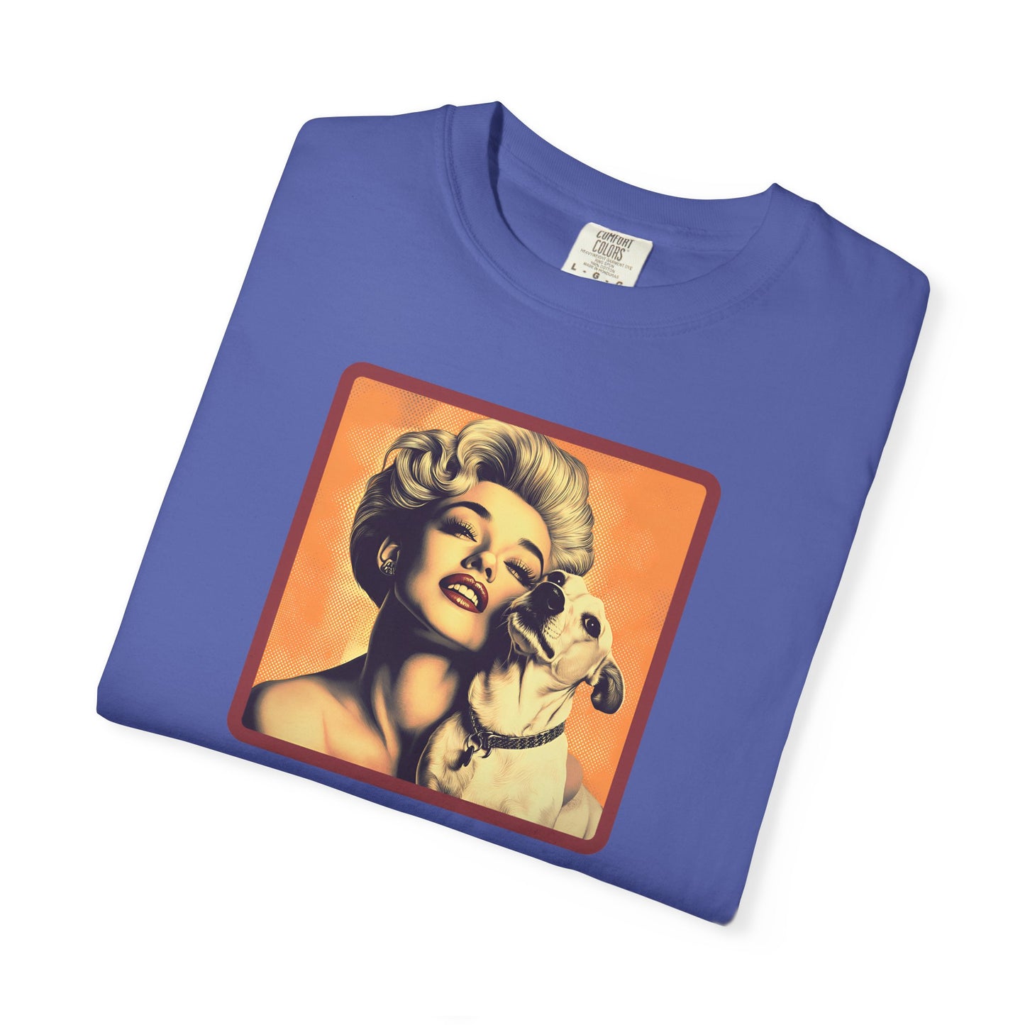 Vintage Poster T-Shirt - Unisex Garment-Dyed Tee