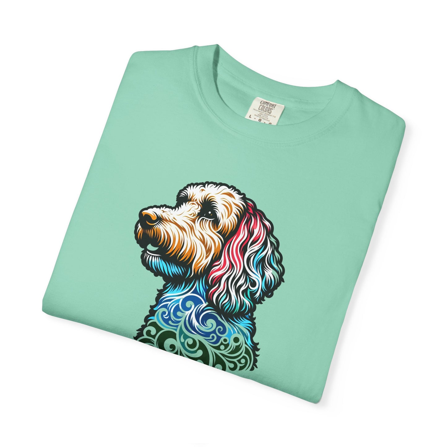 Labradoodle Love Tee – Color Splash Edition