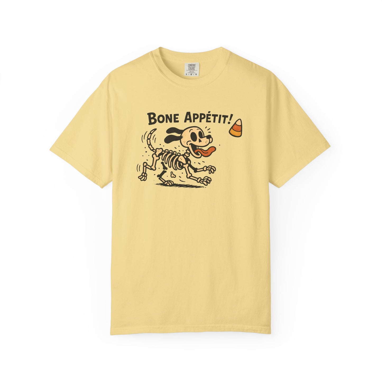 Funny Dog Skeleton T-shirt, Halloween Humor Shirt, Gift for Pet Lovers, Casual Tee, Unisex Vintage Style