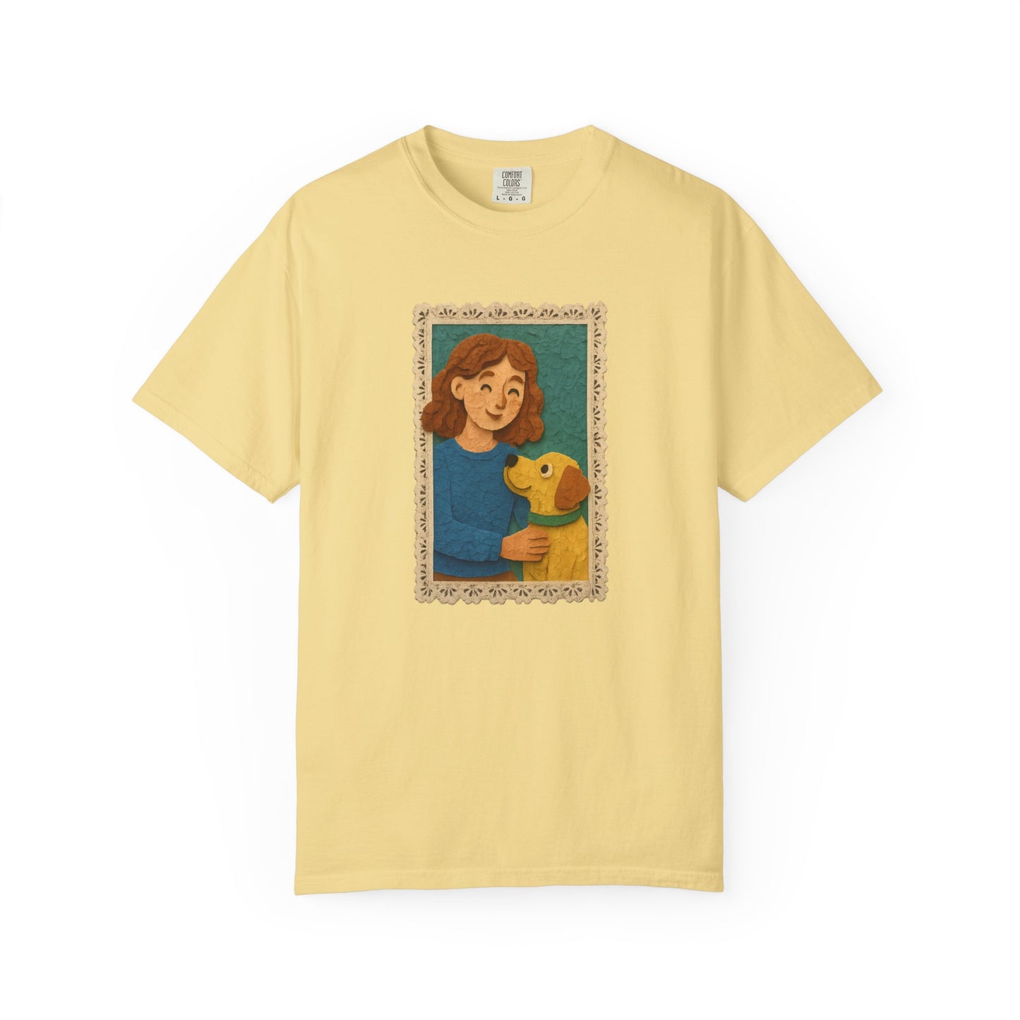 Dog Mom T-shirt - Unisex Garment-Dyed Tee for Pet Lovers