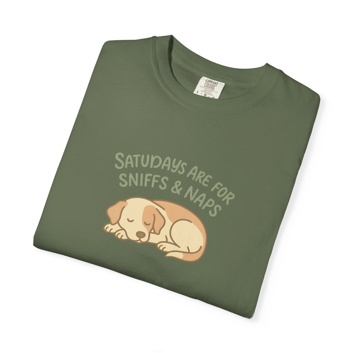 Saturdays are for naps Dog Dad T-Shirt