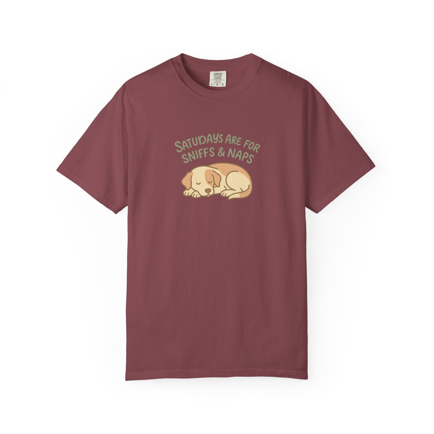 Saturdays are for naps Dog Dad T-Shirt