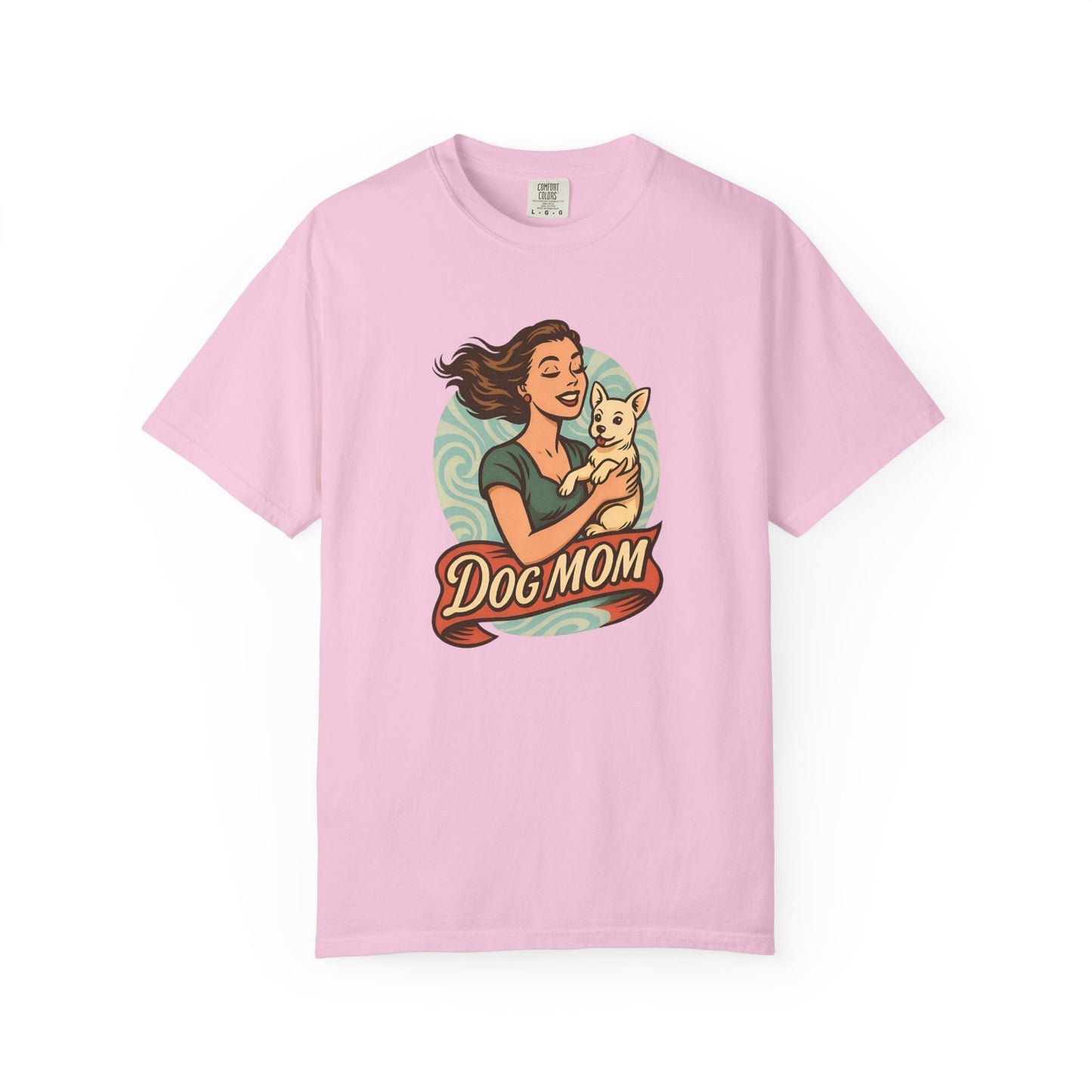 Dog Mom T-Shirt, Unisex Tee for Pet Lovers, Gift for Dog Owners, Casual Wear, Animal Lover Apparel