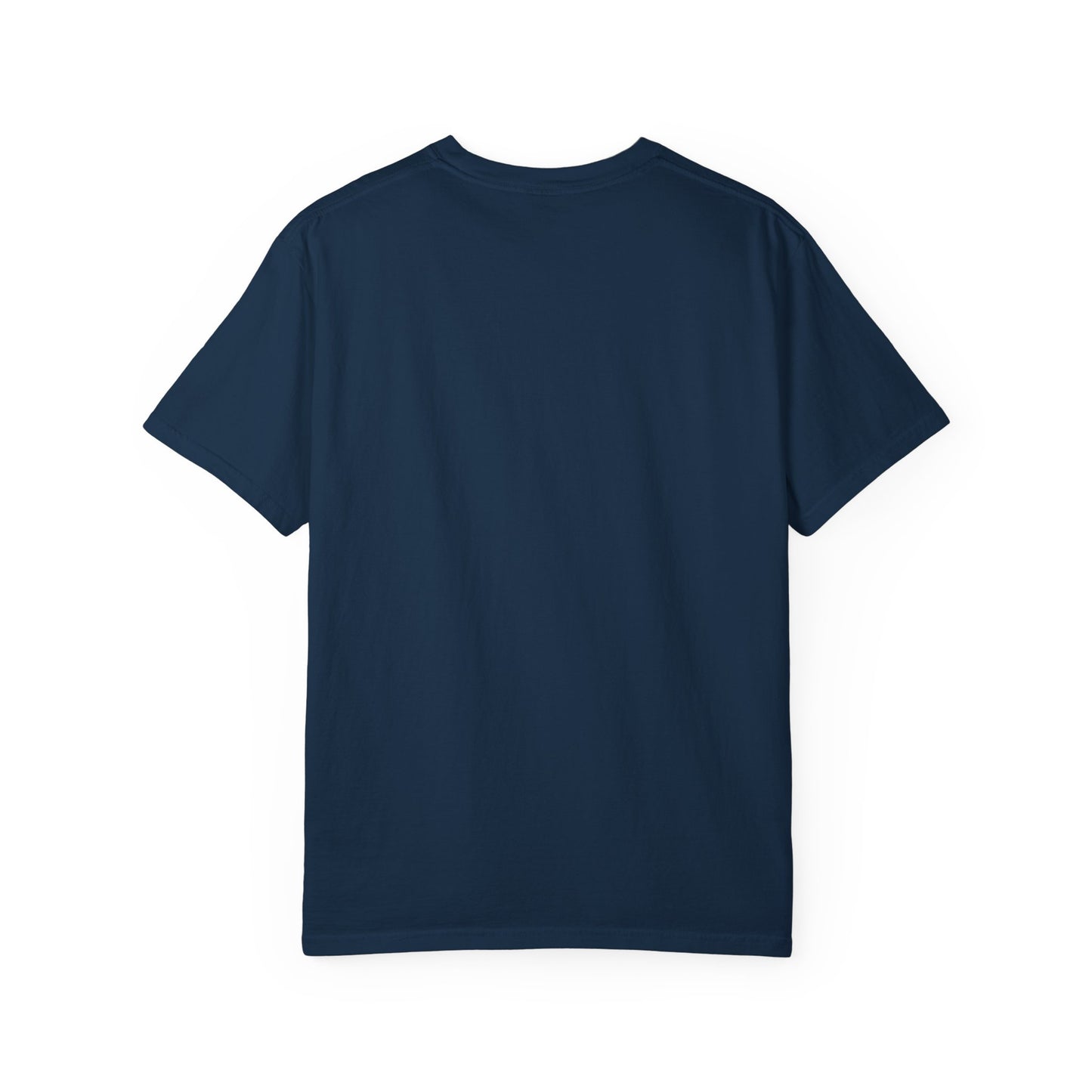 Funny Doghouse plans Garment-Dyed T-Shirt – "What I Think About at Work" Graphic Tee