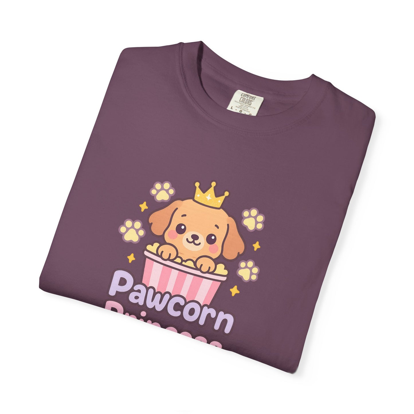 Pawprint Princess T-Shirt, Cute Dog Lover Tee, Funny Pet Shirt, Gift for Dog Moms, Animal Lover Clothing