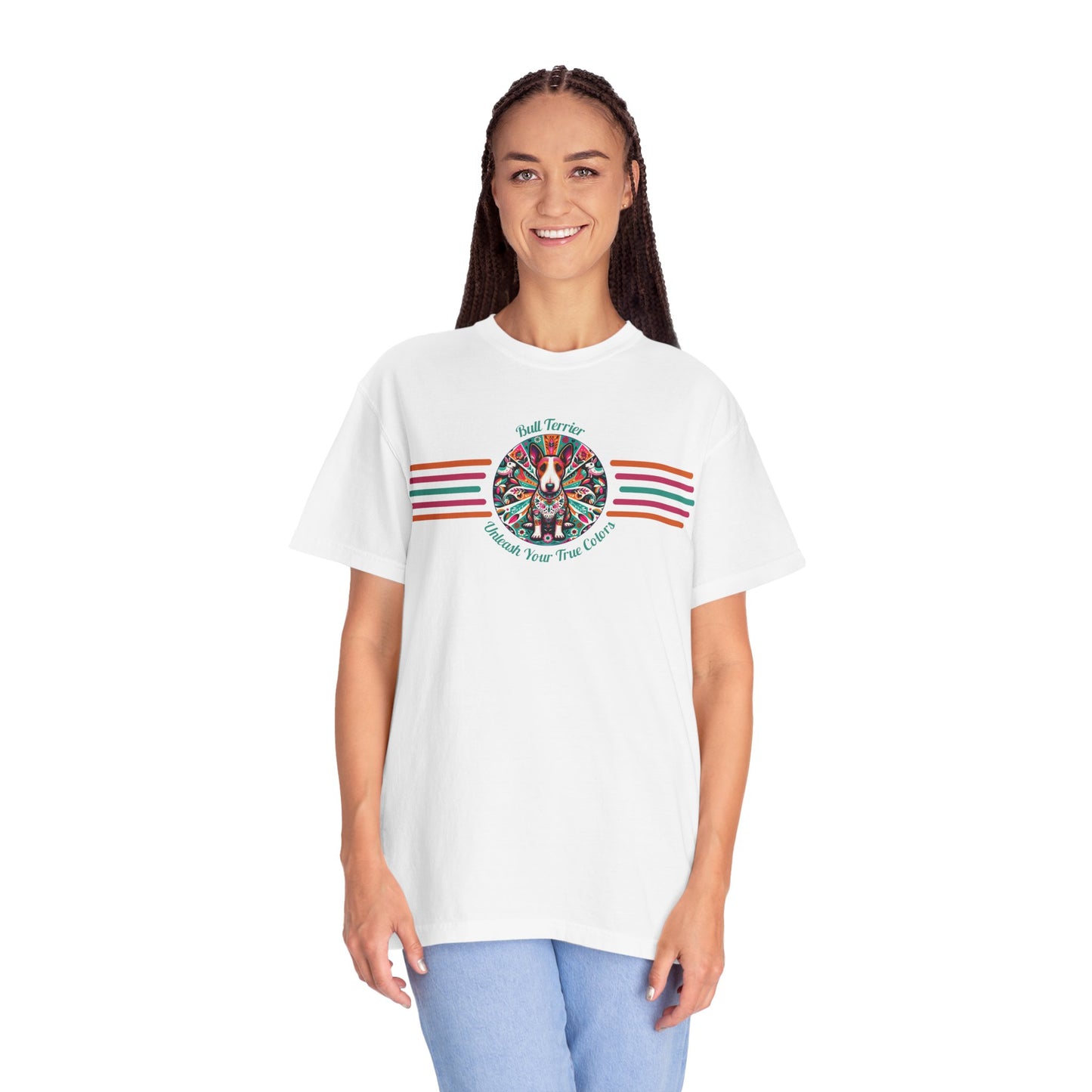Bull Terrier - "Unleash Your True Colors" Graphic Tee