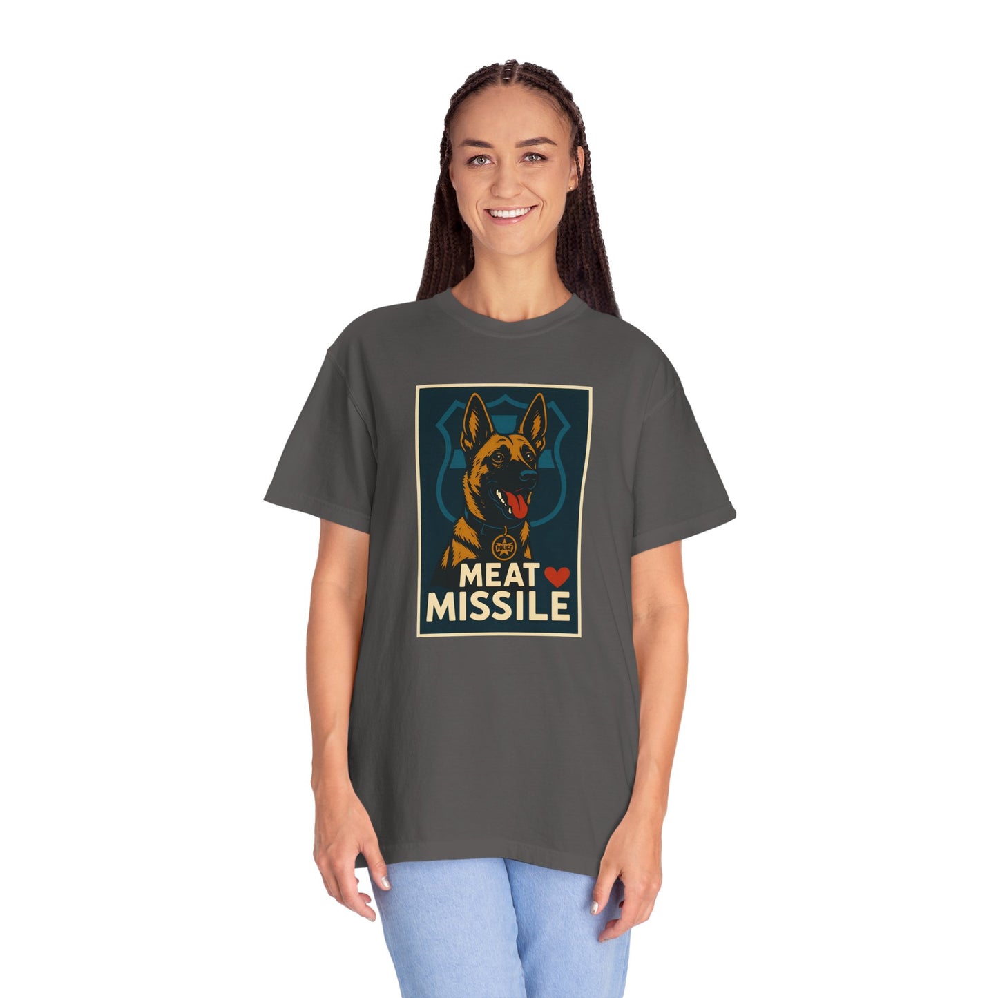 🚀 Belgian Malinois “Meat Missile” Tee