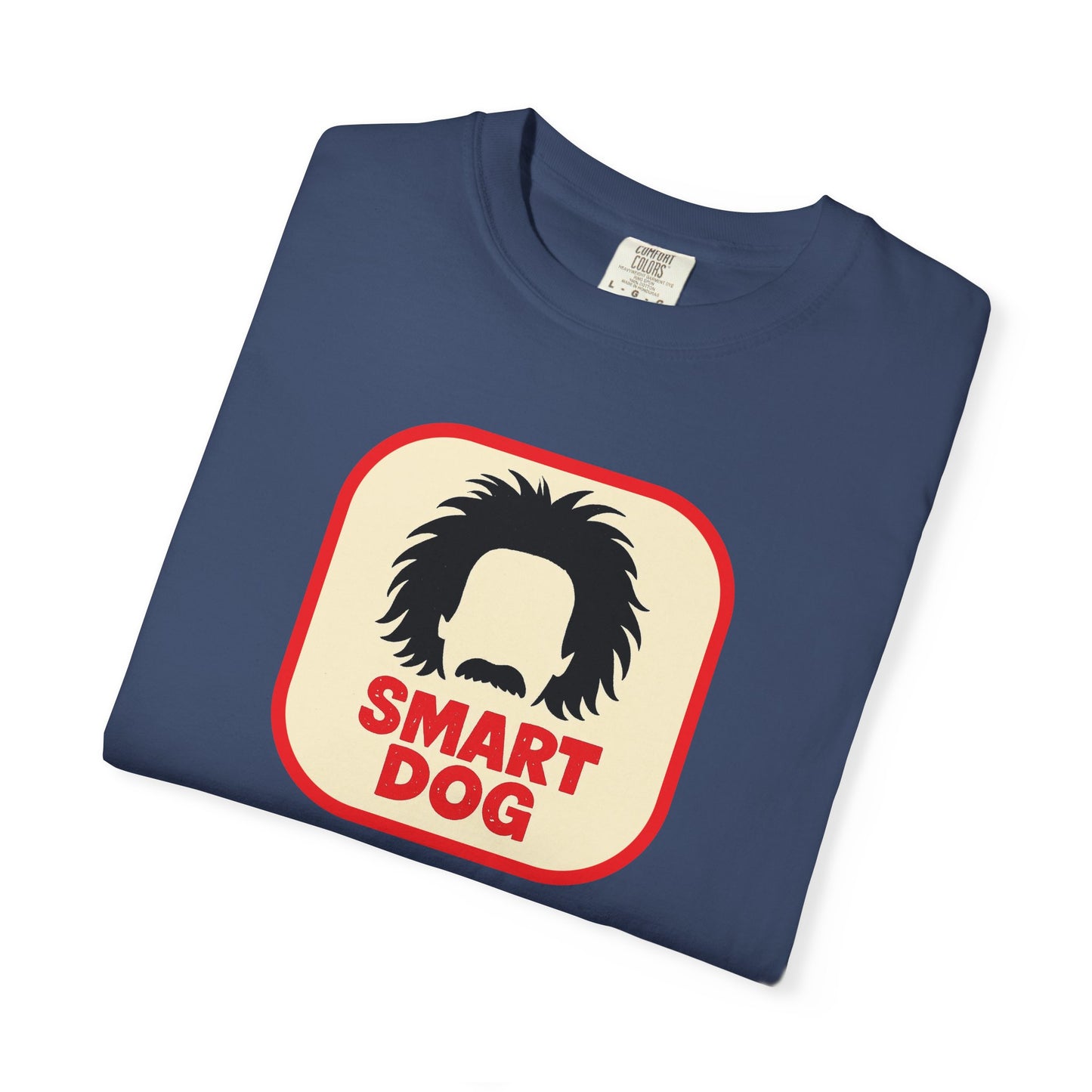 Dog Lover Graphic T-shirt - Smart Dog, Albert Einstein Design