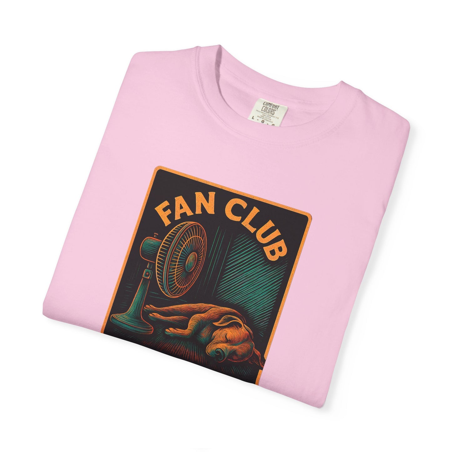Fan Club President Unisex T-shirt, Garment-Dyed Tee, Unique Gift, Club Member Apparel, Casual Wear, Fan Merchandise