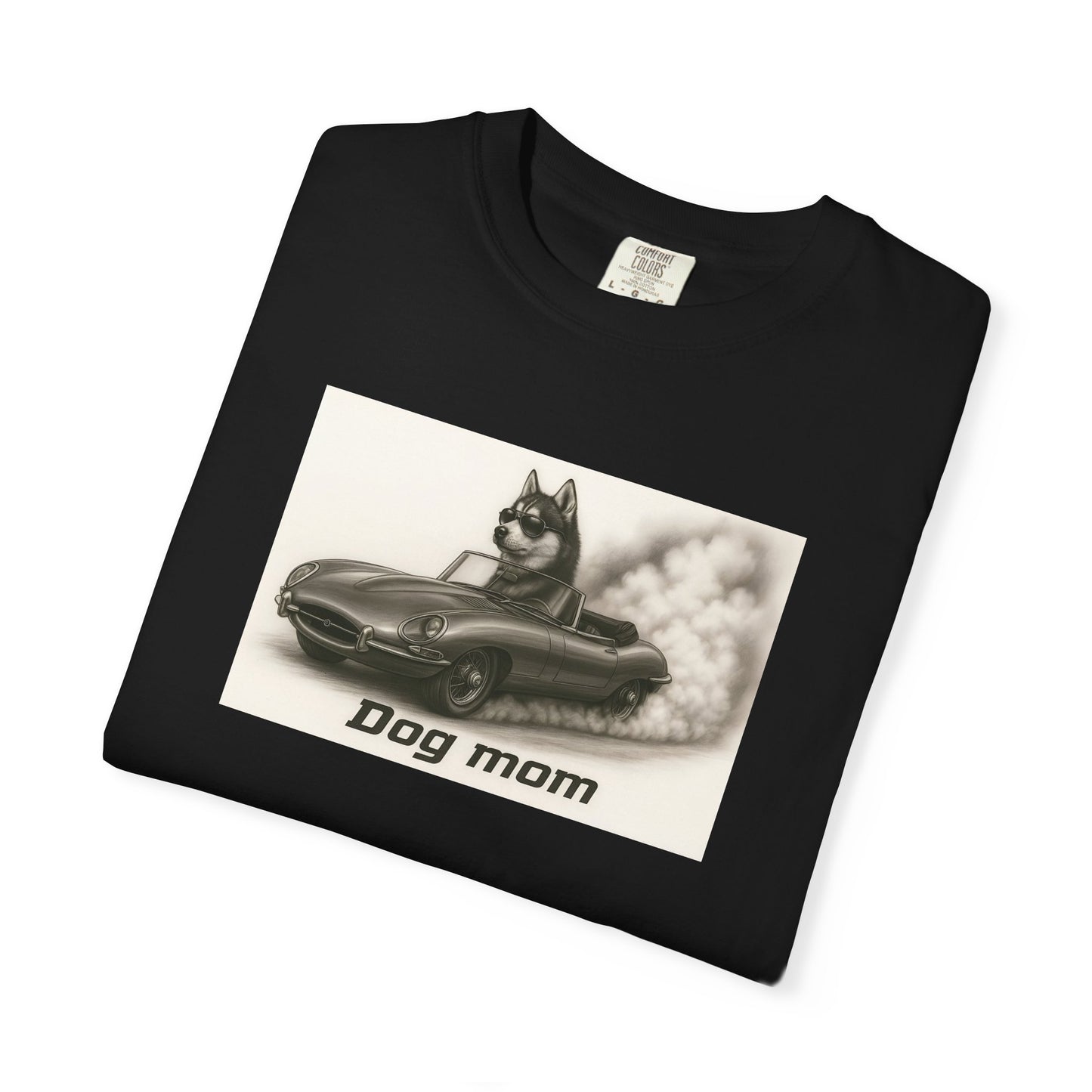 Dog Mom - Siberian Husky - “Cool Dogs in Cool Cars” T-Shirt Collection! 🐶🚗