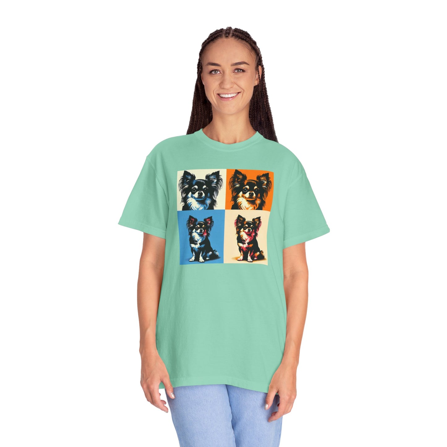 Chihuahua Pop Art Unisex T-shirt - Colorful Graphic Tee for Dog Lovers