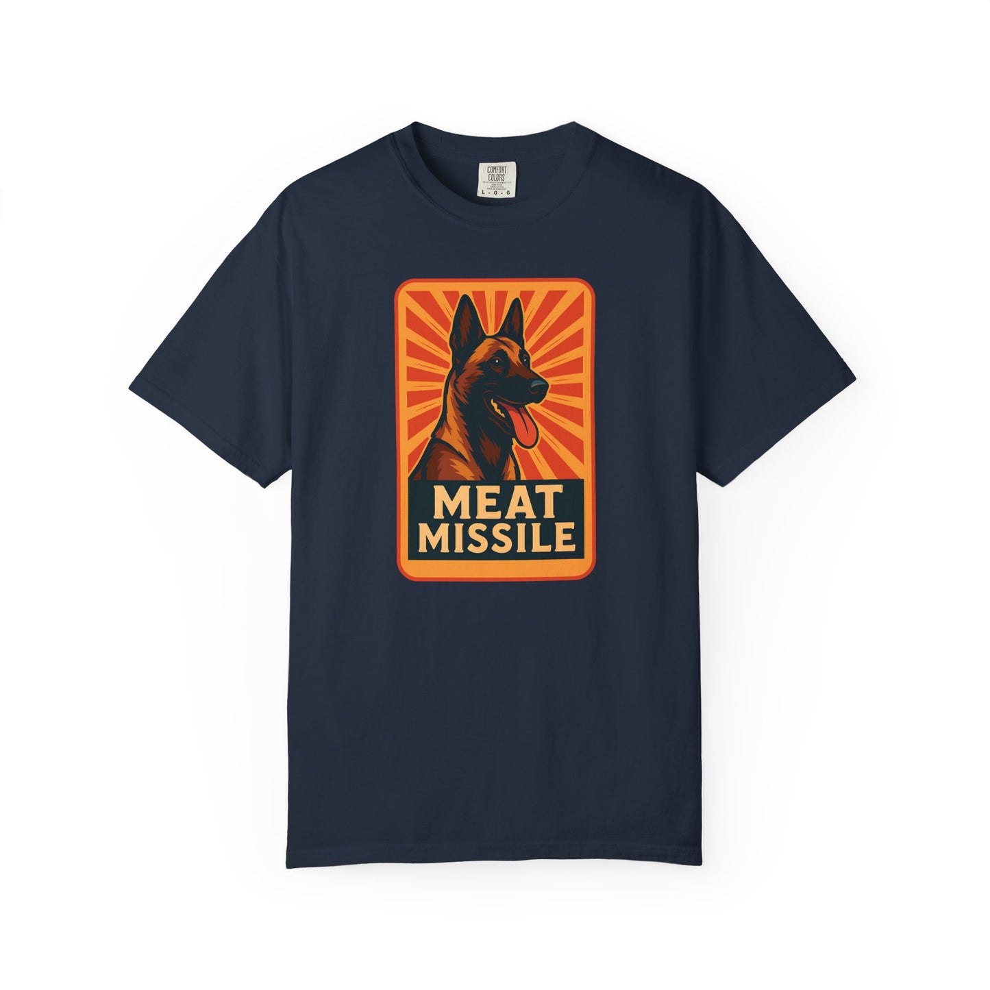 🚀 Belgian Malinois “Meat Missile” Tee