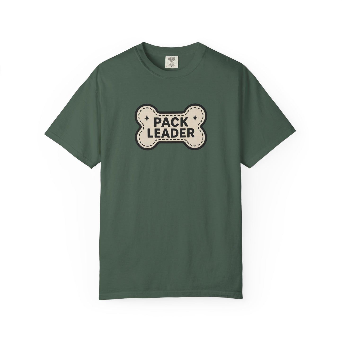 Pack Leader Unisex Garment-Dyed T-Shirt | Funny Dog Owner Gift, Pet Lover Tee, Casual Wear, Dog Mom, Animal Rescue Apparel