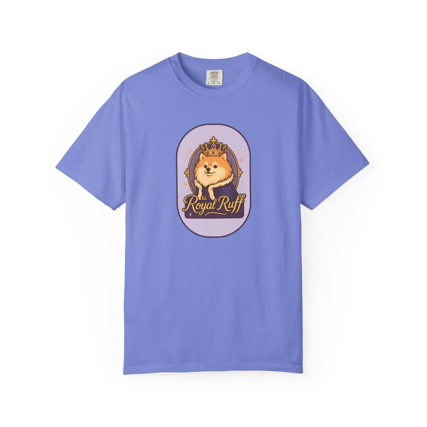 Dog Lover's Royal Ruff T-Shirt - Unisex Funny Pet Tee, Gift for Dog Parents, Cute Animal Shirt, Pet Memorial, Birthday Gift