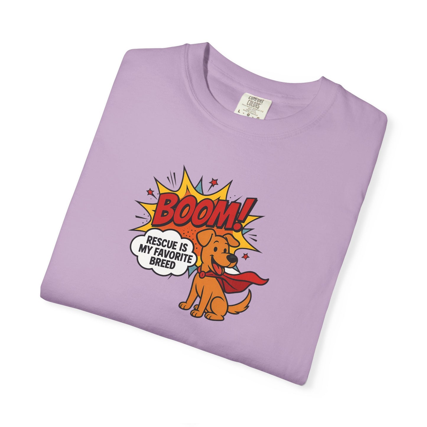 Superhero Dog Rescue T-Shirt | Fun Graphic Tee, Gift for Dog Lovers, Casual Wear, Pet Lover Shirt, Birthday Present, Animal Apparel