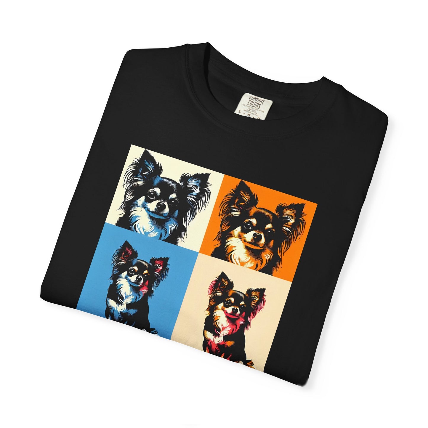 Chihuahua Pop Art Unisex T-shirt - Colorful Graphic Tee for Dog Lovers