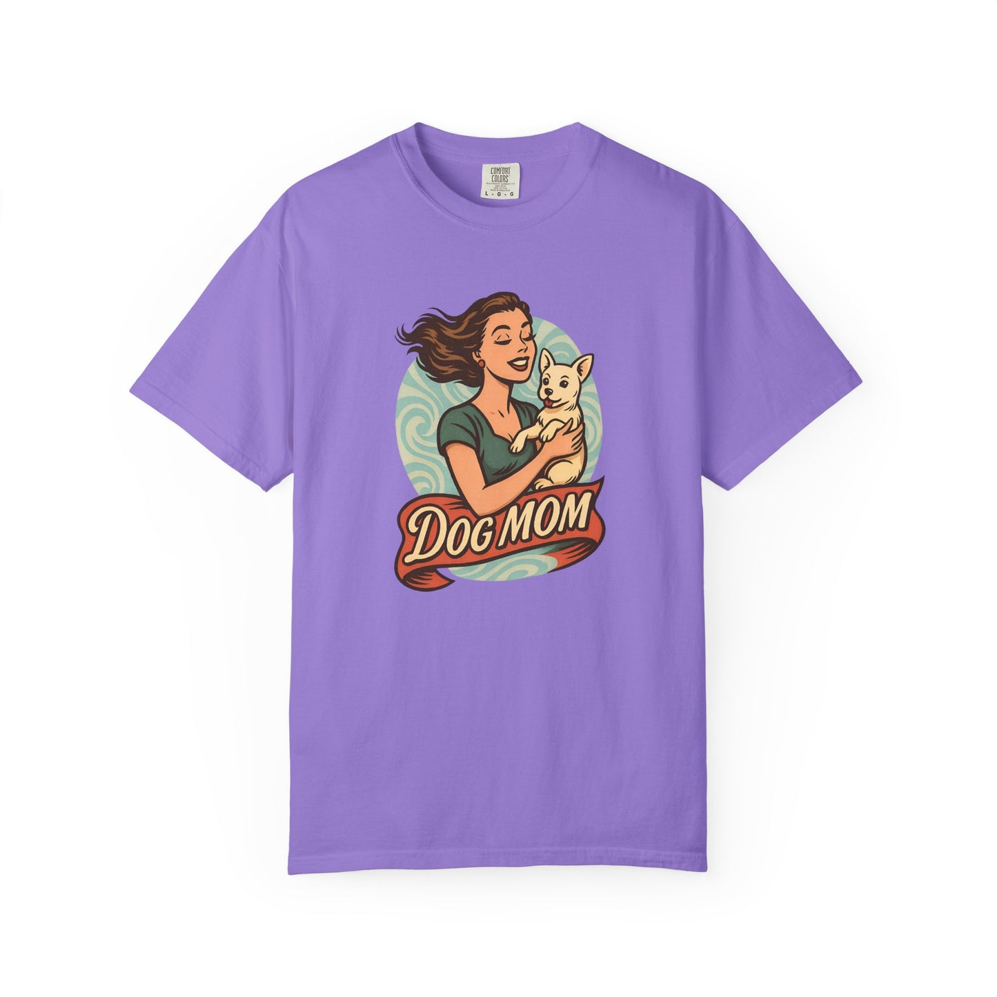 Dog Mom T-Shirt, Unisex Tee for Pet Lovers, Gift for Dog Owners, Casual Wear, Animal Lover Apparel