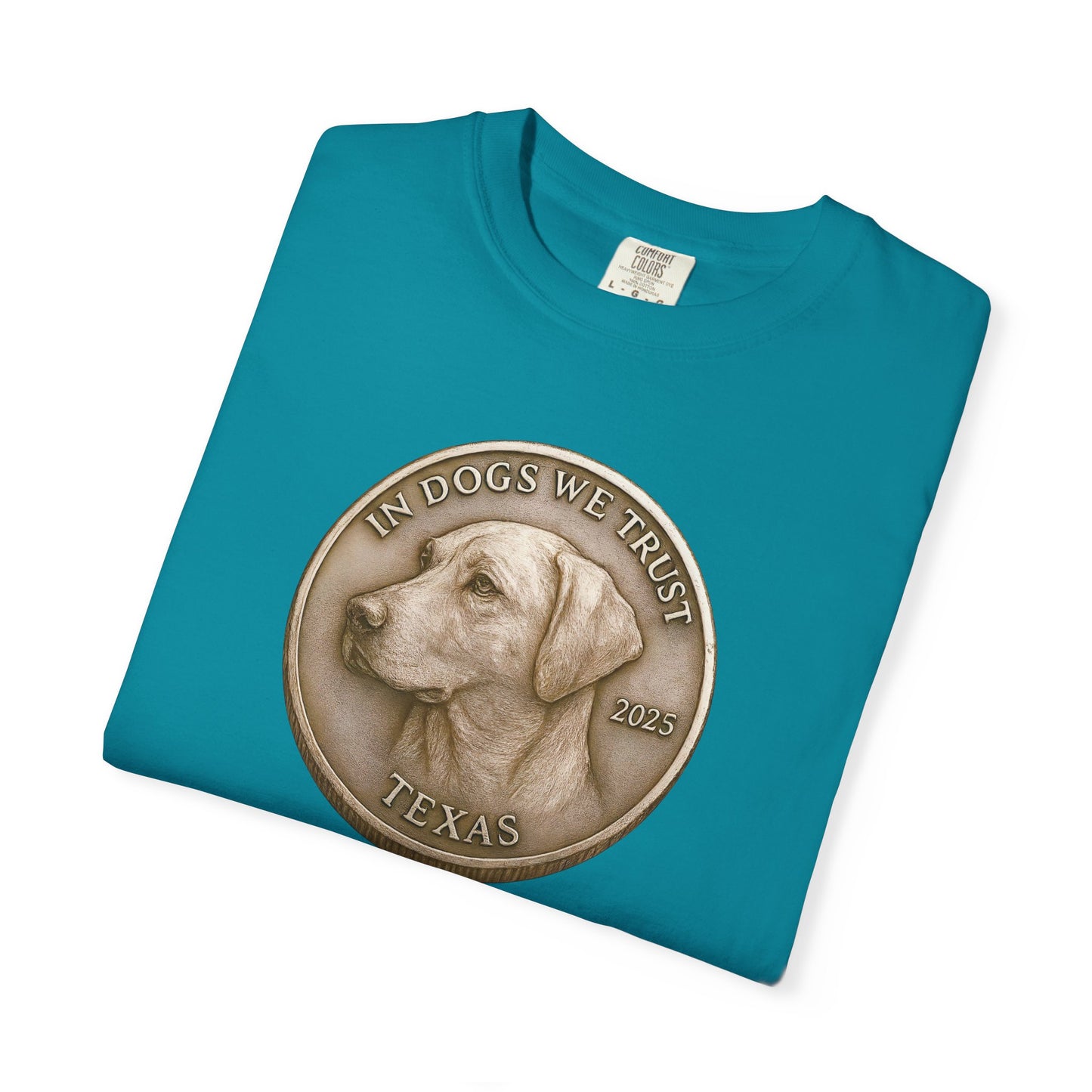 Texas State Coin T-Shirt Collection - Proud Dog Breed Illustrations