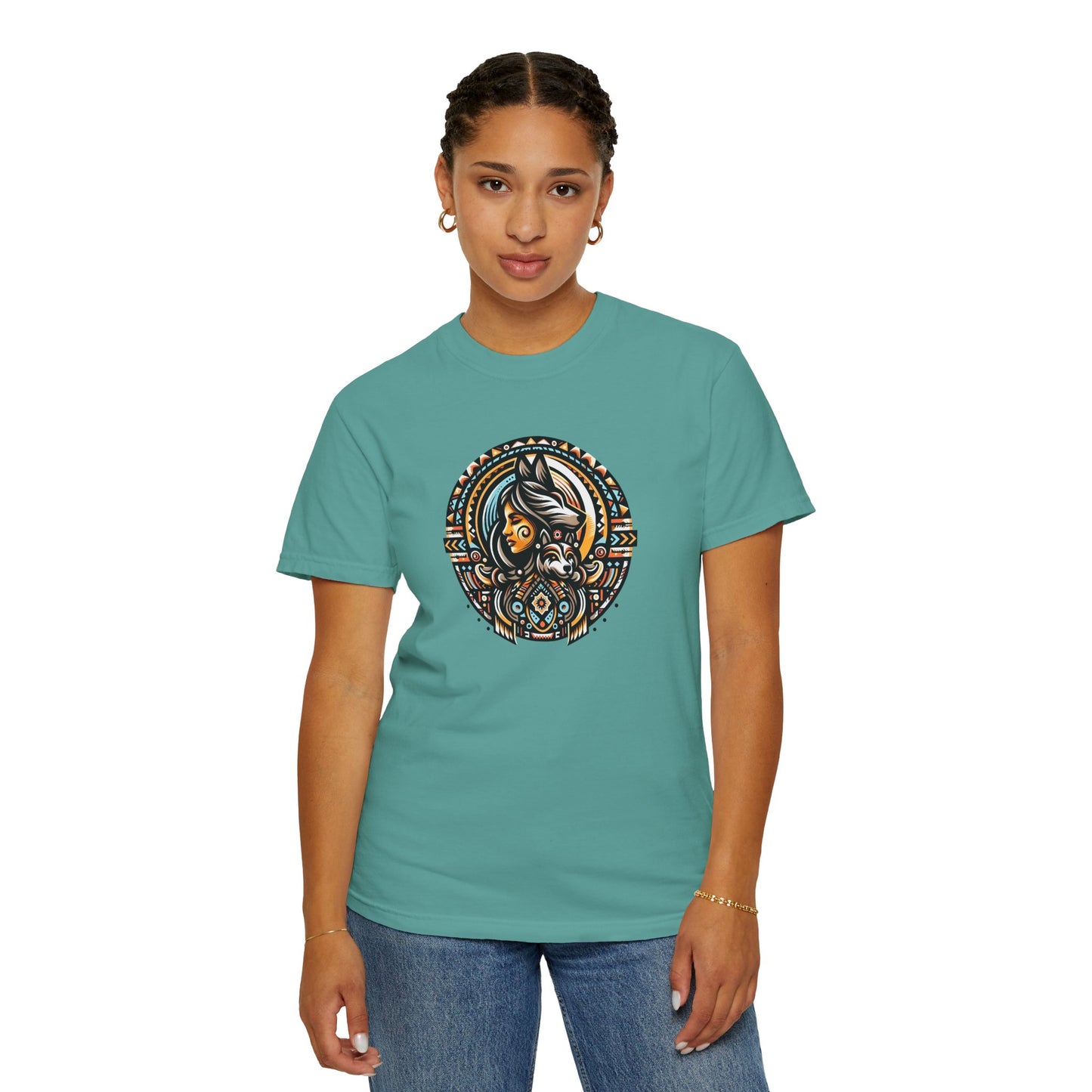 Tribal Art Unisex T-Shirt | Bohemian Style Tee, Graphic Tee, Casual Wear, Unique Gifts, Summer Fashion