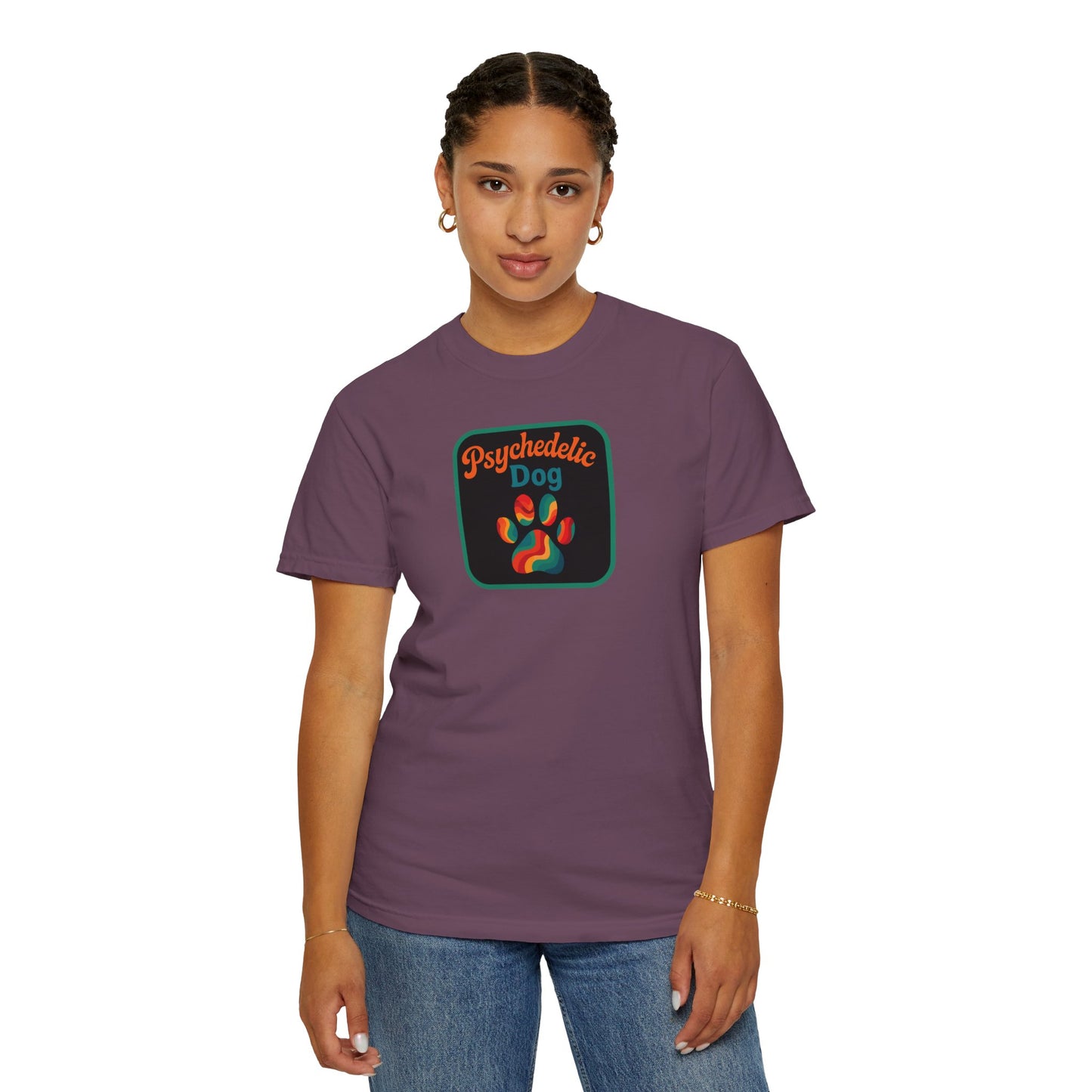 Psychedelic Dog T-shirt