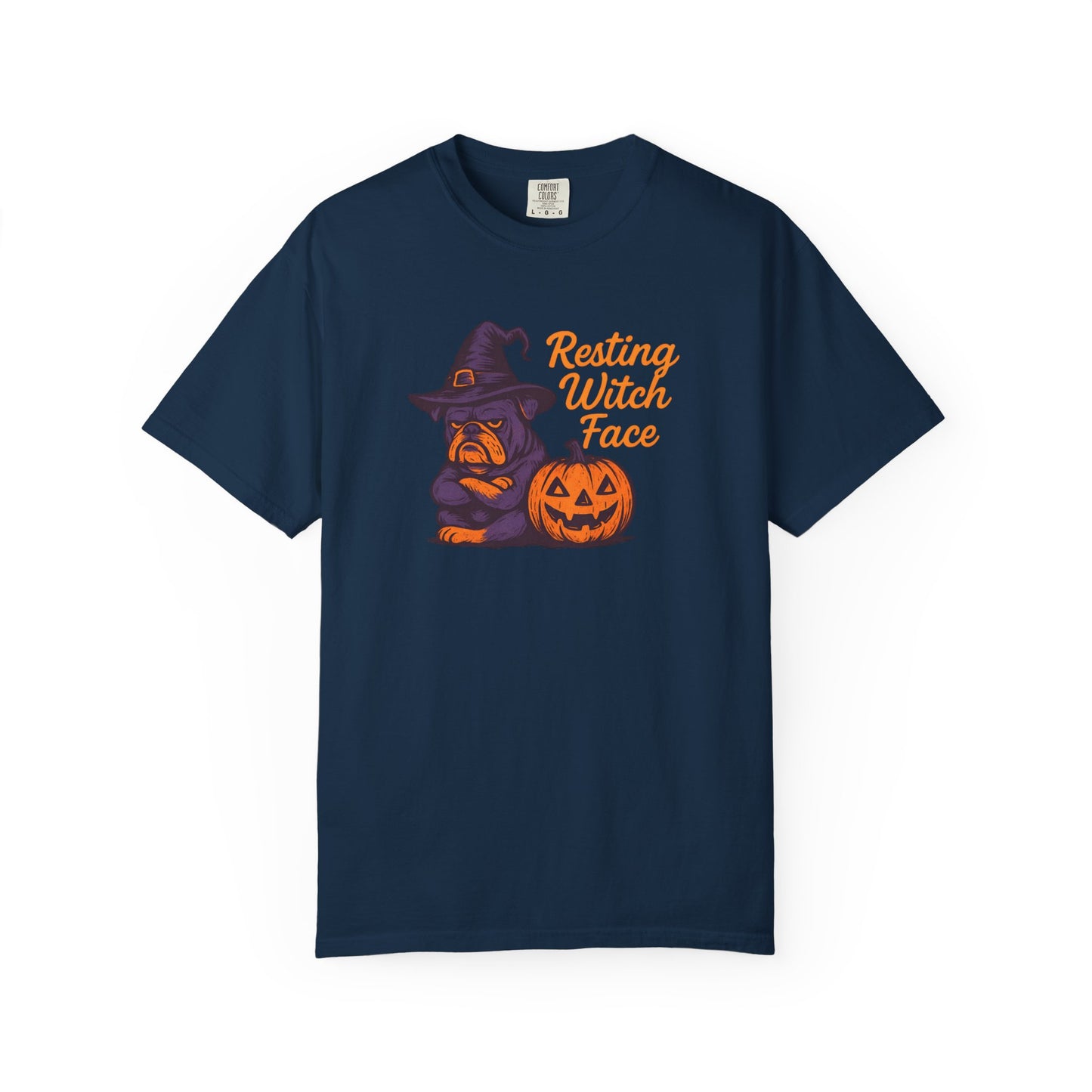 Halloween Witch T-Shirt, Funny Resting Witch Face Tee, Unisex Halloween Apparel, Spooky Season Shirt, Fall Festive Wear