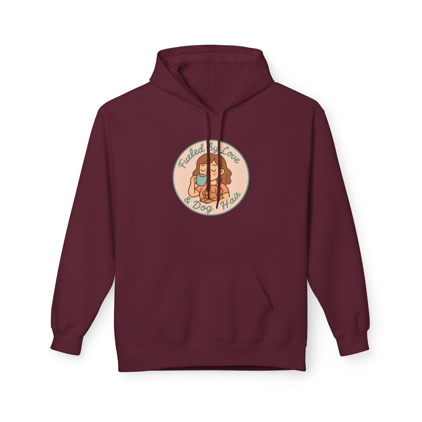 Hoodie for Dog Moms - Unisex Midweight Softstyle Fleece Hoodie