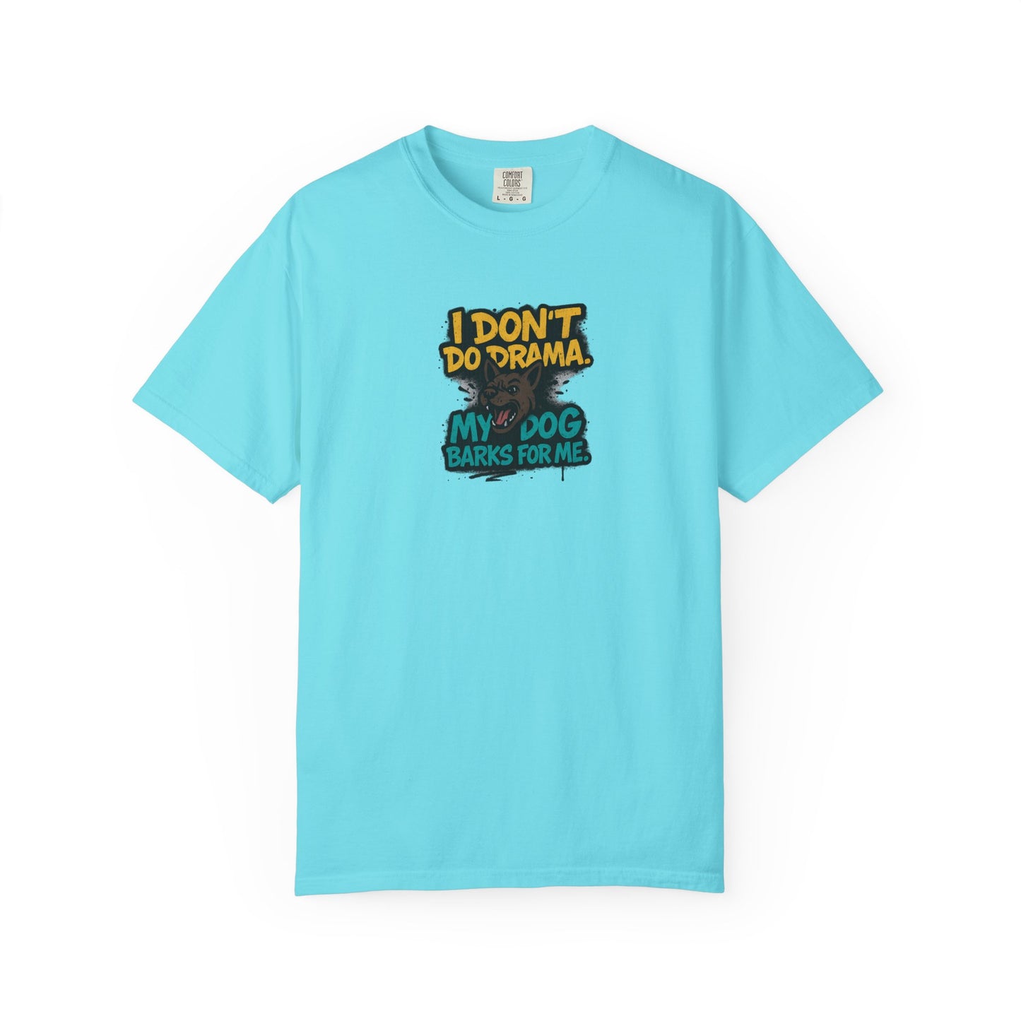 I Don't Do Drama Dog Dad T-Shirt