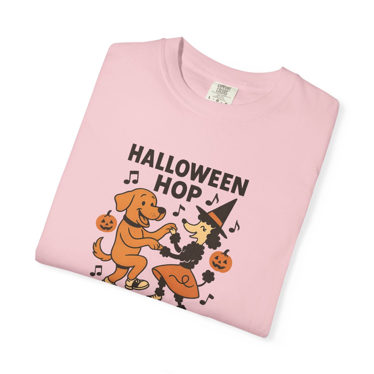 Halloween Hop Unisex T-Shirt, Fun Halloween Tee, Spooky Dance Shirt, Fall Fest Shirt, Unique Halloween Gift